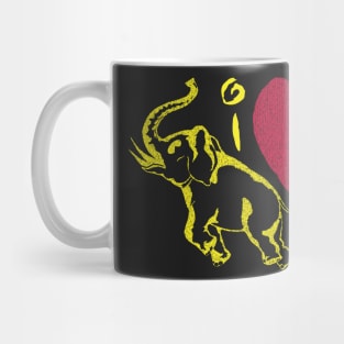 I Love Elephants Mug